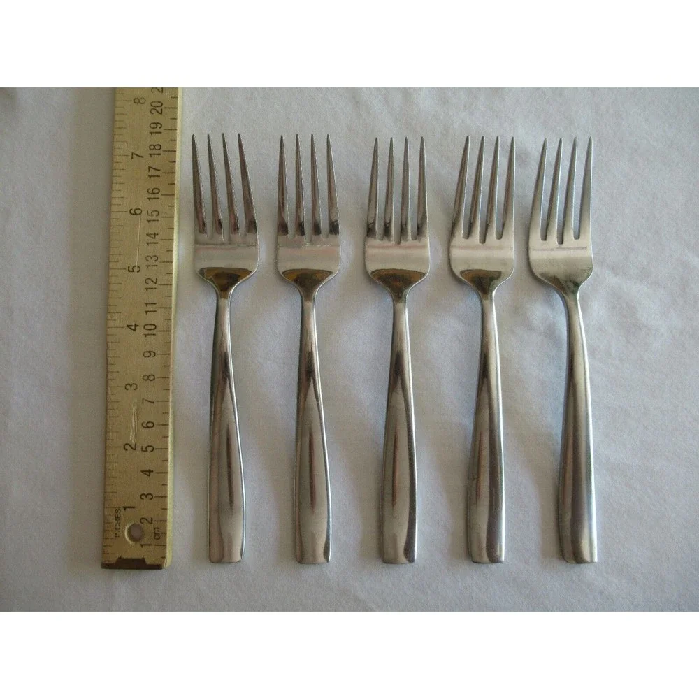 Lot of 13x Oneida ZINC Mixed Lot Stainless Flatware Meat Fork Spoons Spreader